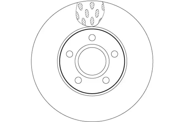 Disc frana, Ford Focus, Focus Iii Turnier, Focus Iii Limuzina, C-max, Focus Iii Caseta, Hatchback, C-max Ii Van, Ø278 mm, TRW DF6138