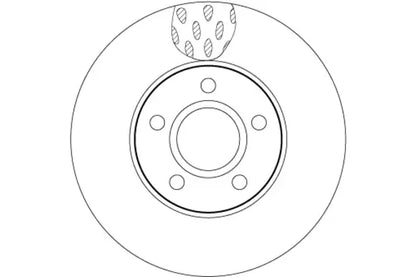 Disc frana, Ford Focus, Focus Iii Turnier, Focus Iii Limuzina, C-max, Focus Iii Caseta, Hatchback, C-max Ii Van, Ø278 mm, TRW DF6138