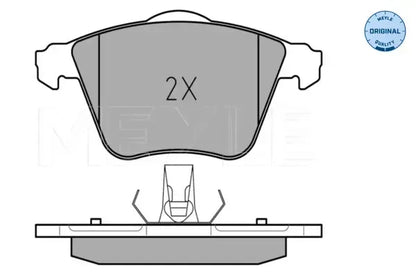 Set placute frana disc, Cadillac, Ford, Mazda, Opel, Saab, Volvo, 224x162x108 mm, Meyle 0252391218