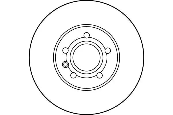 Disc frana, SEAT, Volkswagen, Ford Alhambra, Sharan, Galaxy, Galaxy Mk I Van, Sharan Autoutilitara, Limuzina Spatioasa, Ø288 mm, TRW DF2776