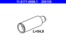 Surub ghidare etrier frana, Volvo, Audi, BMW, VW, Jaguar, Land Rover, Mercedes-Benz, Ford, Polestar Seria 5, XC90, XC60, 53x17x16 mm, TRW 11817100961