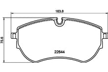 Set placute frana, frana disc Textar - 2264403
