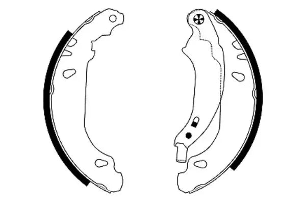 Set saboti frana Textar pentru Dacia, Renault - 91053700