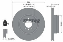 Disc frana Textar pentru BMW - 92161205