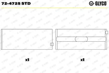Cuzineti, arbore cotit Glyco pentru Jeep, Mercedes-Benz - 72-4725STD