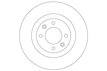 Disc frana, Citroen, DS, Peugeot DS4, Ds 4, Ds 4 Crossback, DS5, Ds 5, C4, 3008 I Microbus, 308 Cc, 308, Ø290 mm, TRW DF6632