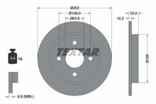 Disc frana Textar pentru Ford, Tvr - 92088403
