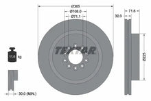 Disc frana Textar pentru Jaguar - 92223103
