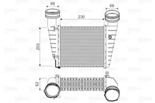 Intercooler VW Passat 1,9TDI Valeo pentru Skoda - VAL817938