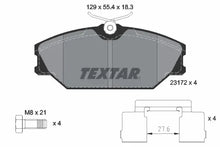 Set placute frana, frana disc Textar pentru Renault - 2317203