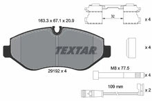 Set placute frana, frana disc Textar pentru Mercedes-Benz - 2919202