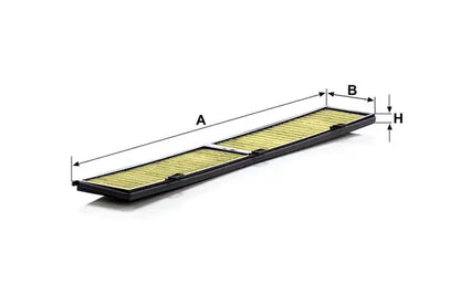 Filtru aer habitaclu -Filter, BMW, Alpina Seria 3, Seria 1, X1, B3 Cupe, B3, B3 Touring, B3 Cabriolet, D3, D3 Combi, D3 Cupe, Mann FP8430