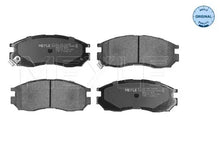 Set placute frana disc, Hyundai, Mitsubishi, Proton, 146x90x80 mm, Meyle 0252164716W