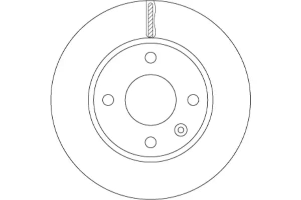 Disc frana, Renault, Opel Kadjar, Karl, Ø236 mm, TRW DF6783
