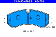 Set placute frana, frana disc TRW pentru Mercedes-Benz - 13.0460-4708.2
