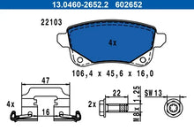 Placute frana Renault grand Scenic 1,2-2,0 09-16 TRW pentru Renault - 13.0460-2652.2