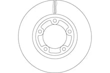Disc frana, Kia K2500 Platou, Sasiu, Ø278 mm, TRW DF6712