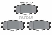 Set placute frana, frana disc Textar - 2187501