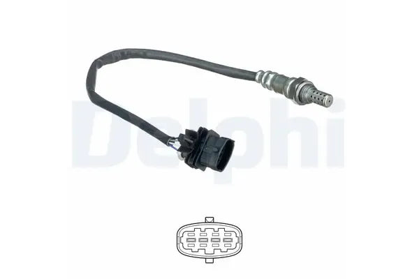 Sonda lambda, Chevrolet, Opel, 153x56x53 mm, Delphi ES2049112B1