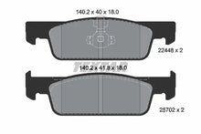 Set placute frana, frana disc Textar pentru Dacia, Renault - 2244801