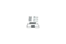 Set accesorii, saboti frana parcare Bosch - 1987475306