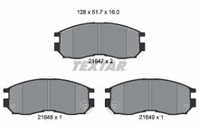 Set placute frana, frana disc Textar - 2164701