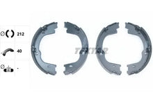 Set saboti frana, frana de mana Textar pentru Hyundai - 91076000