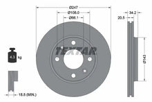 Disc frana Textar - 92043103
