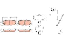 Placute frana Suzuki jimny 1,5 18- TRW pentru Suzuki - GDB2455