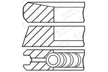 Segmenti piston Renault 2,0DCI 84,00 1CYL Goetze Engine - 08-422000-00