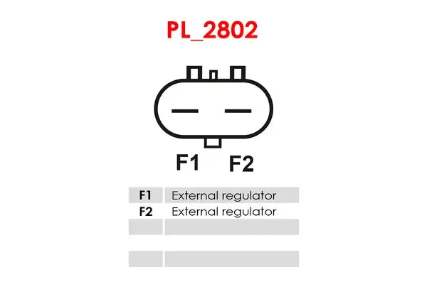 Generator alternator, Chrysler, 260x195x186 mm, AS-PL A6039