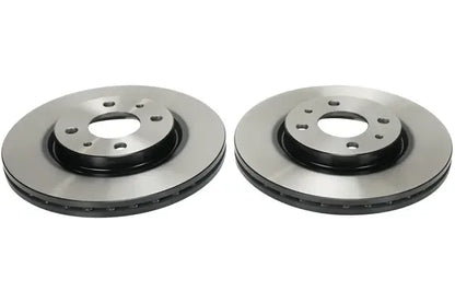Disc frana, Fiat, Lancia, Alfa Romeo, Peugeot, Citroen Panda, Doblo Microbus, Ypsilon, Mito, Doblo Autoutilitara, Ø257 mm, TRW DF2734