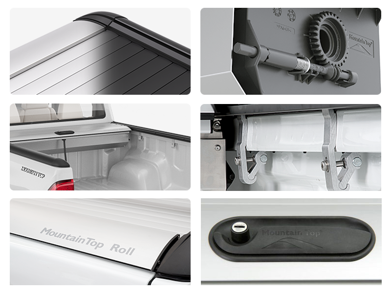 Capac de bena retractabil Mountain Top, Isuzu D-Max, 2020-