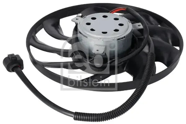 Ventilator radiator, Volkswagen, 351x348x150 mm, Febi Bilstein FE40637