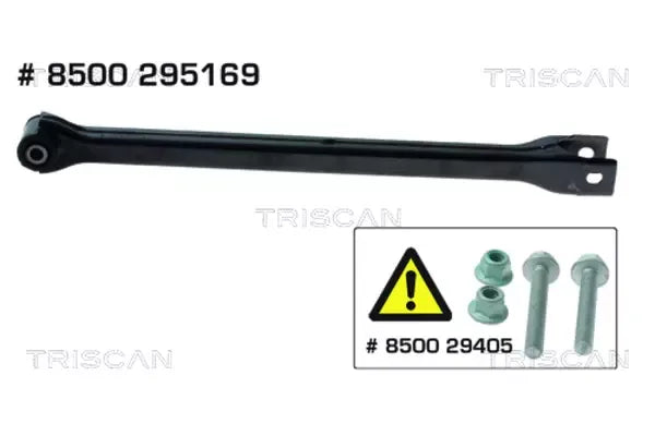 Brat suspensie roata, Audi, SEAT, Skoda, 583x102x64 mm, Triscan 8500295169