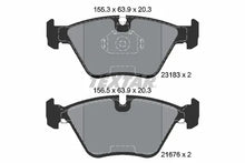 Set placute frana, frana disc Textar pentru BMW, Wiesmann - 2318302