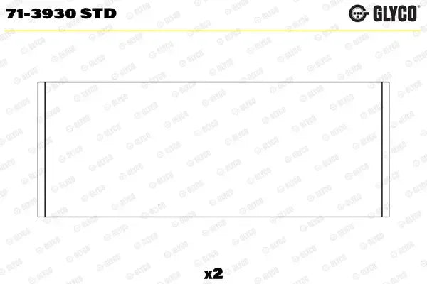 Cuzineti biela Glyco - 71-3930STD