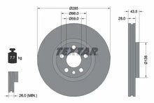 Disc frana Textar - 92115003