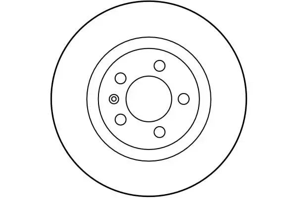 Disc frana, Volkswagen, SEAT, Skoda, Audi, Zhonghua (brilliance) Golf, Bora, Golf Iv Variant, Bora Variant, Leon, Octavia I Combi, Ø280 mm, TRW DF2804