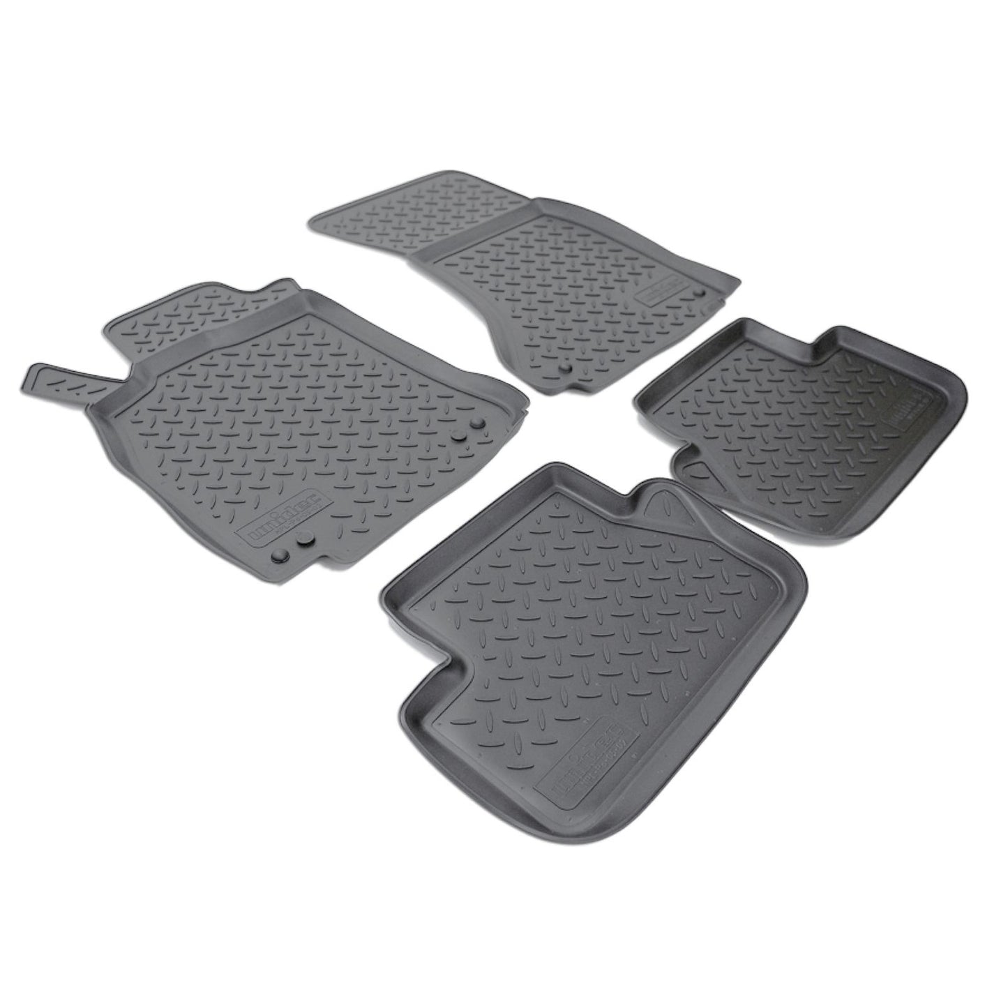 Covorase auto din cauciuc tip tavita NORM Premium, Audi A4 (B8), 2007-2016