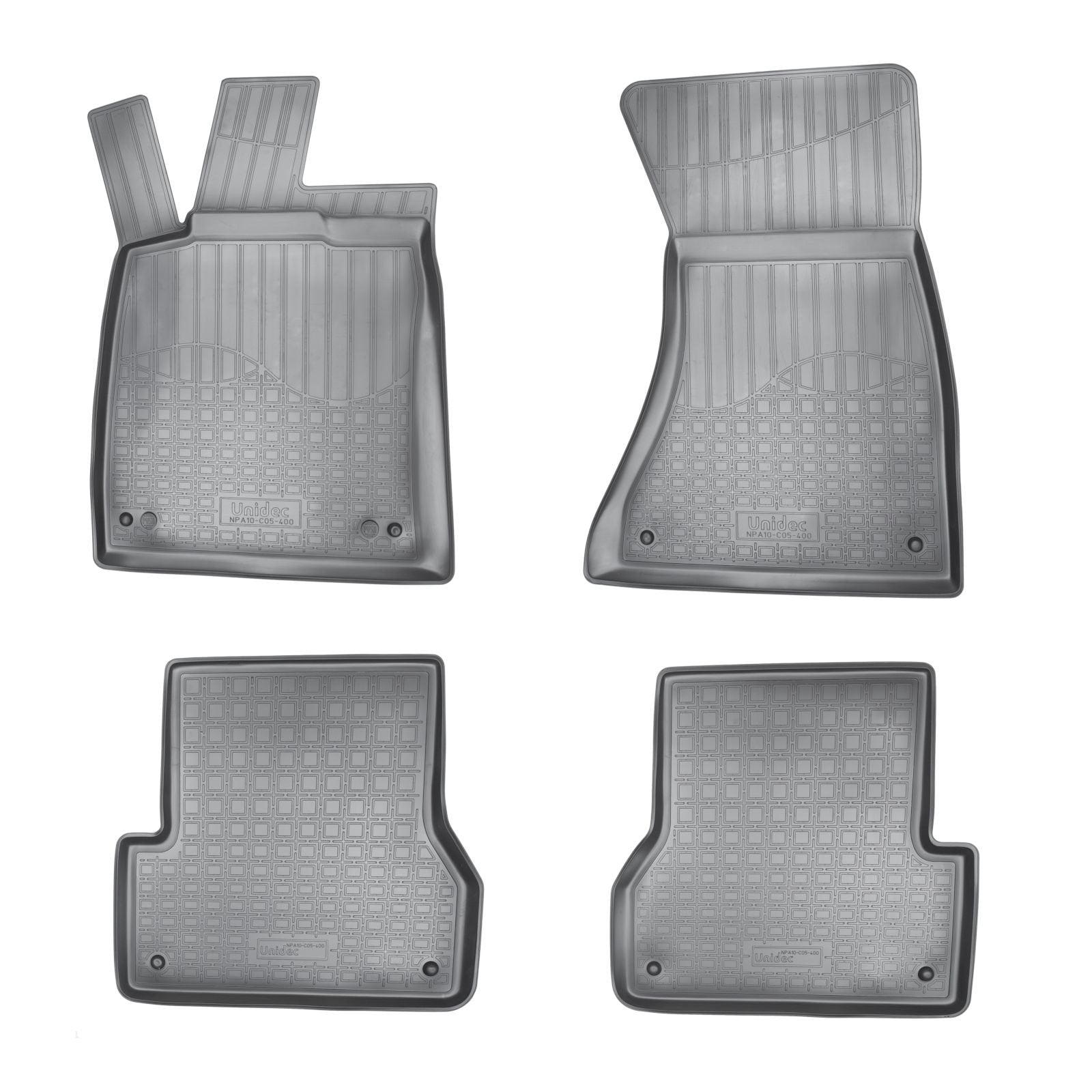 Covorase auto din cauciuc tip tavita NORM Premium, Audi A6, 2011-2018