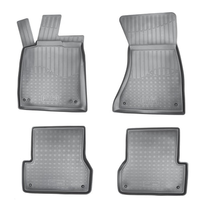 Covorase auto din cauciuc tip tavita NORM Premium, Audi A6, 2011-2018