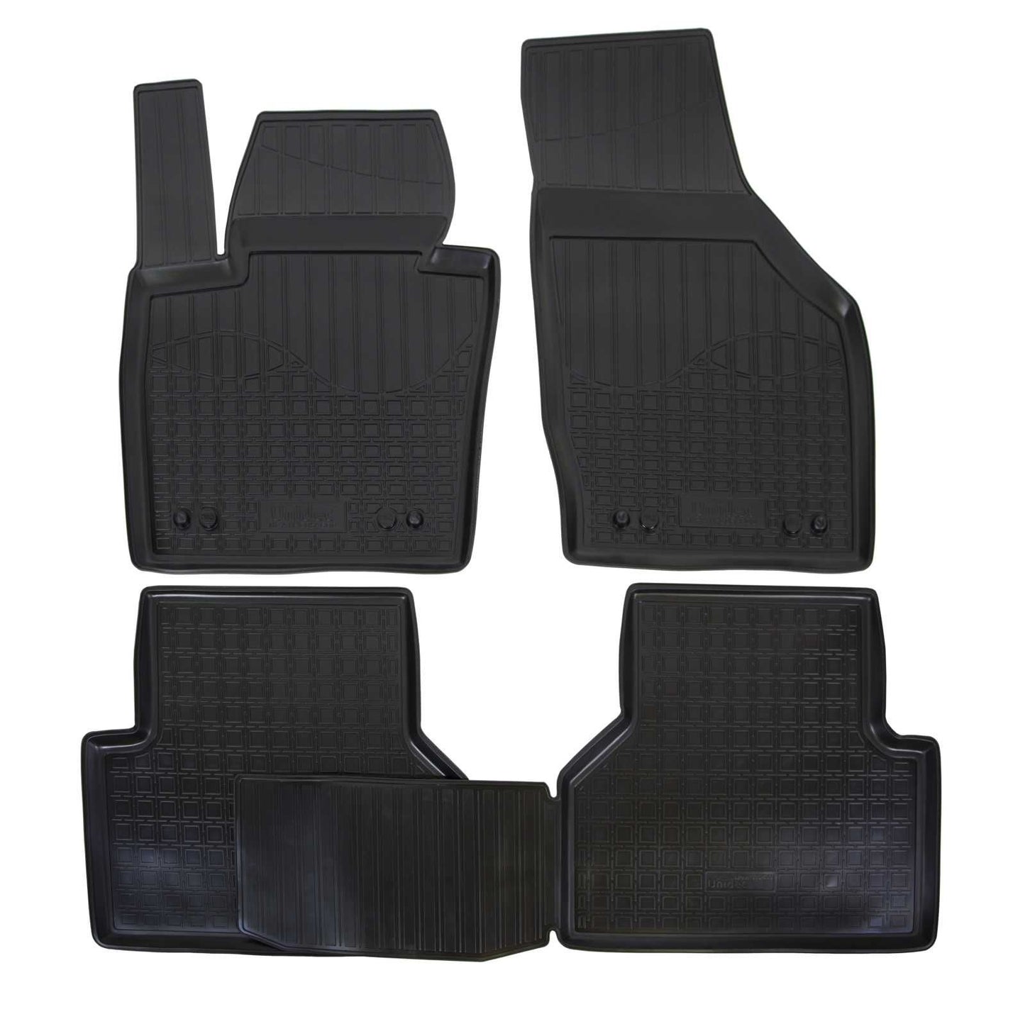 Covorase auto din cauciuc tip tavita NORM Premium, Audi Q3, 2011-2018