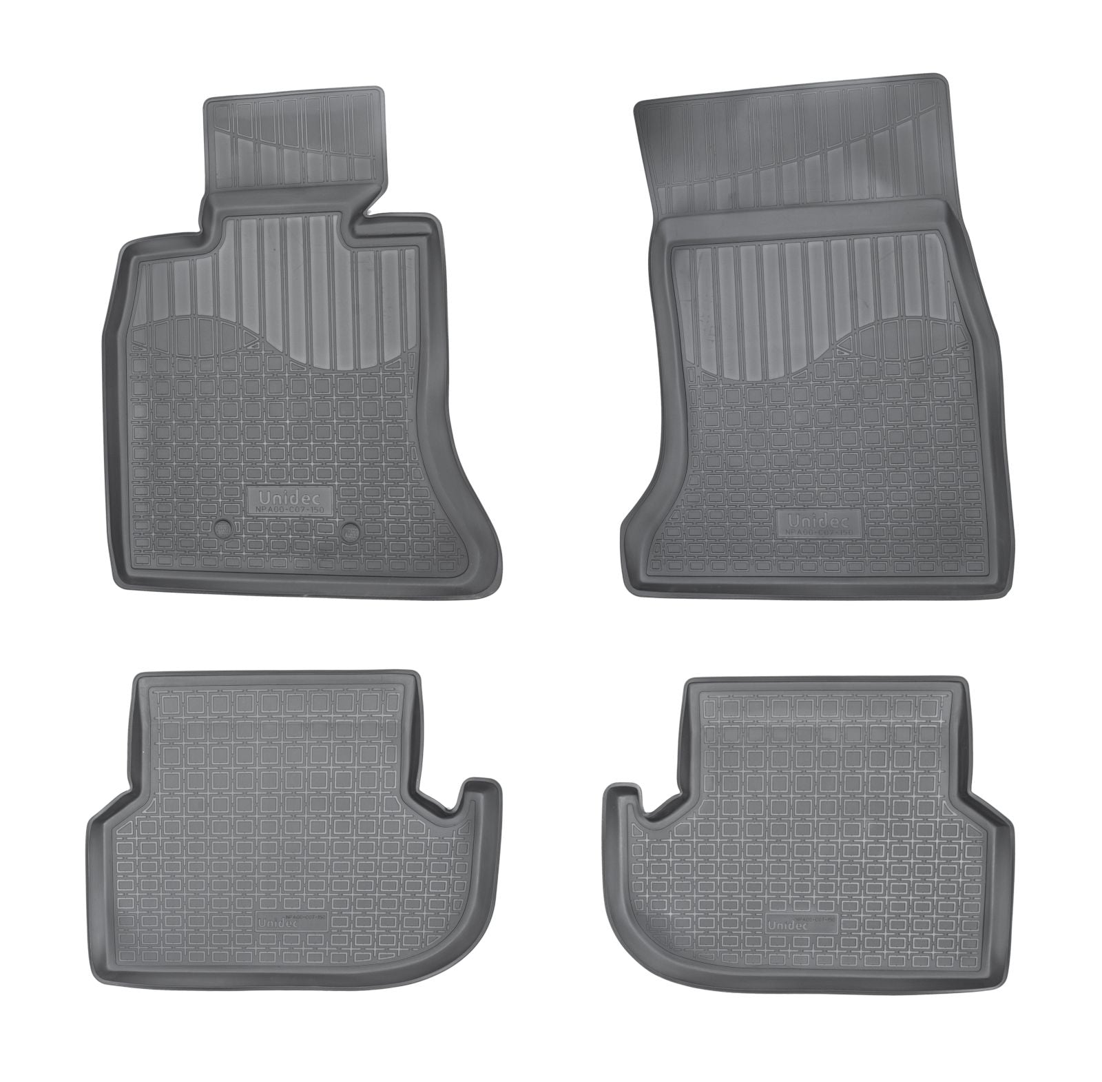 Covorase auto din cauciuc tip tavita NORM Premium, BMW Seria 5 (F11), combi, 2009-2017