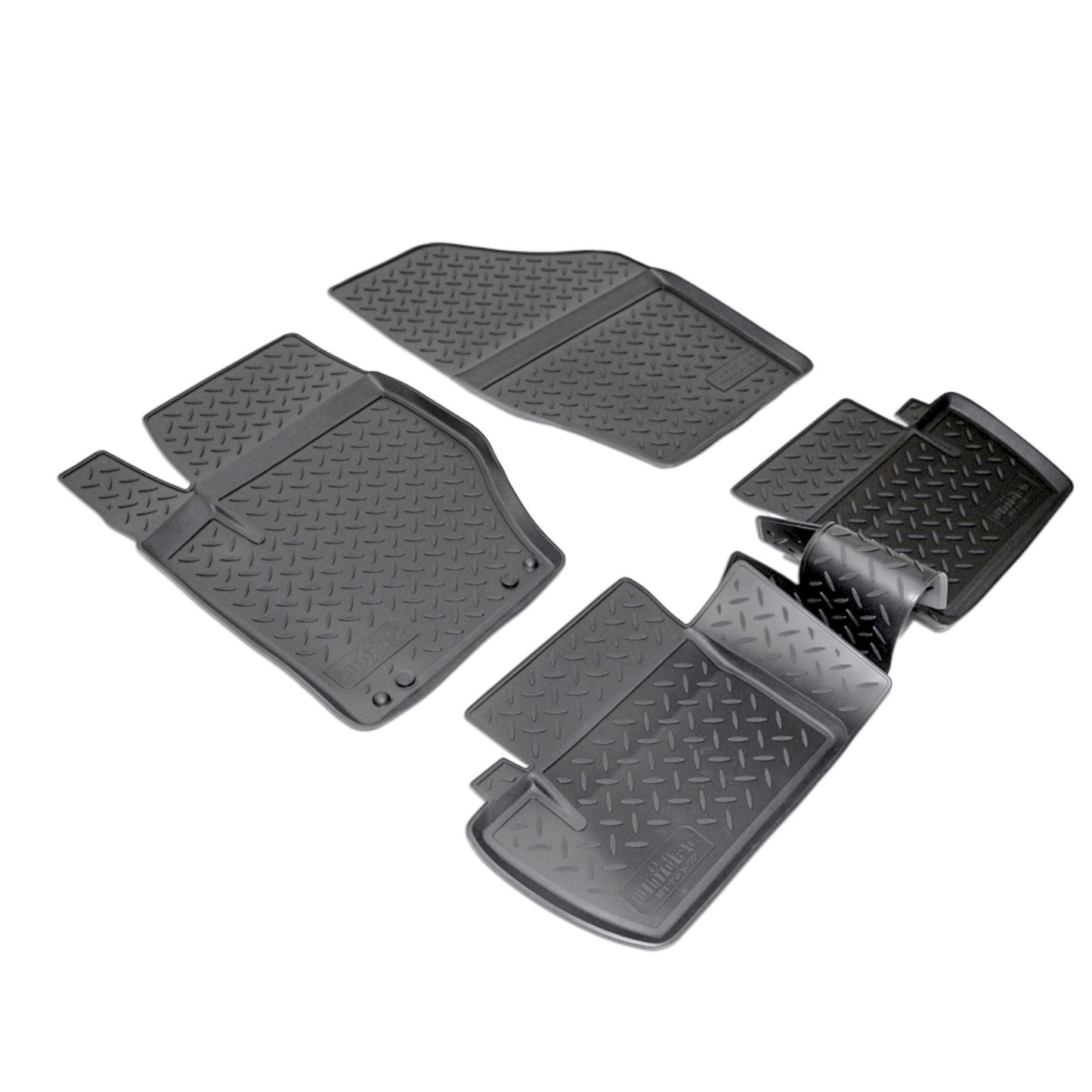 Covorase auto din cauciuc tip tavita NORM Premium, Citroen C4, 2010-2018