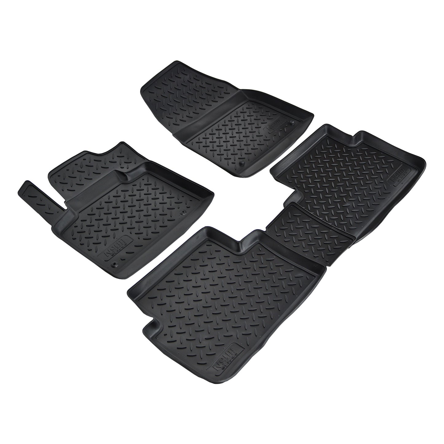 Covorase auto din cauciuc tip tavita NORM Premium, Citroen C5, 2007-2018