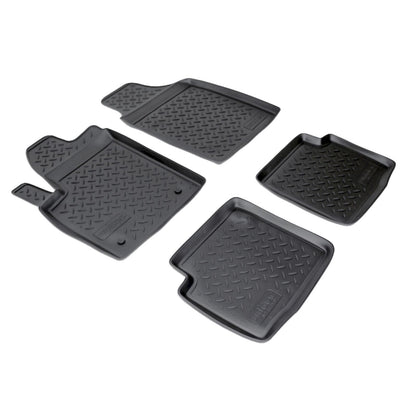 Covorase auto din cauciuc tip tavita NORM Premium, Fiat 500, 2007-2015