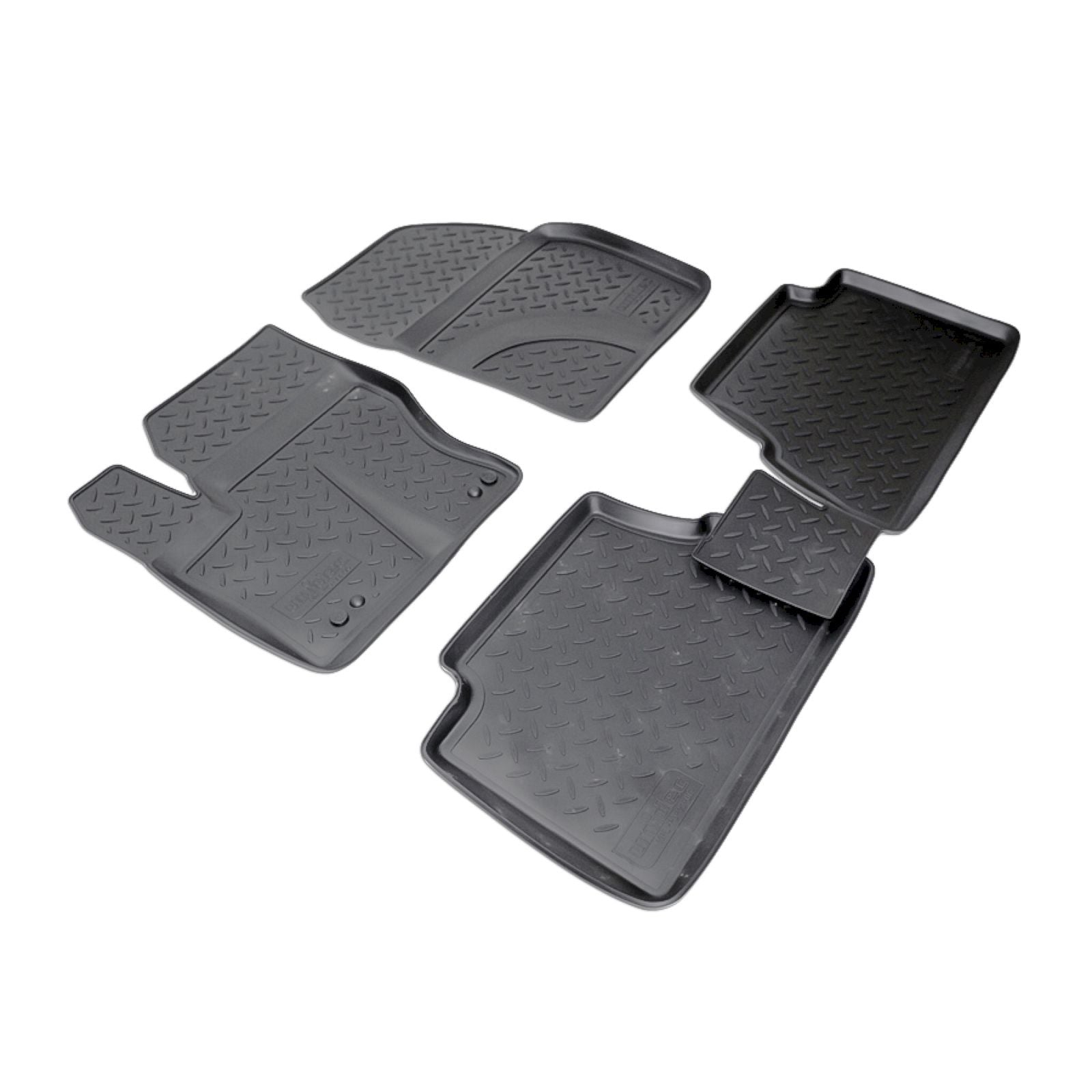 Covorase auto din cauciuc tip tavita NORM Premium, Ford C-Max, 2010-2019
