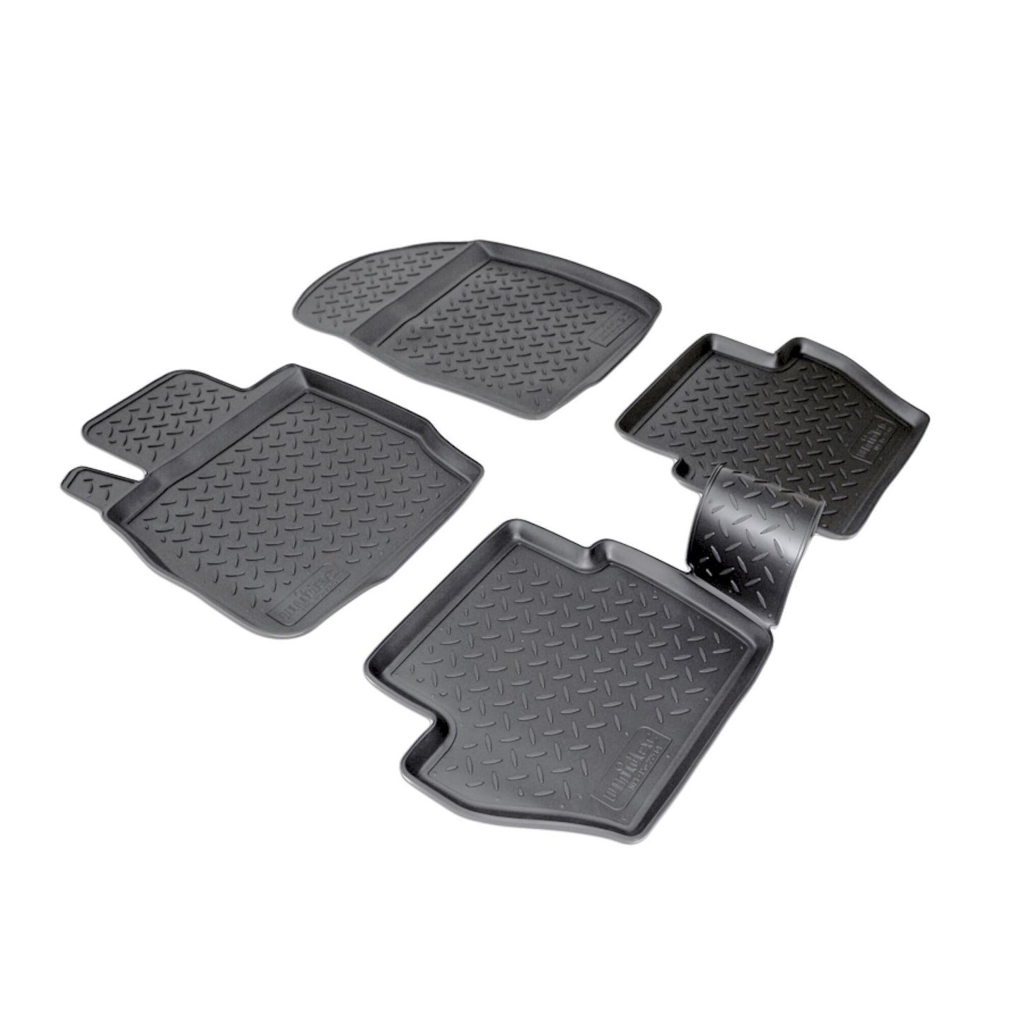 Covorase auto din cauciuc tip tavita NORM Premium, Ford Fiesta, 2008-2017
