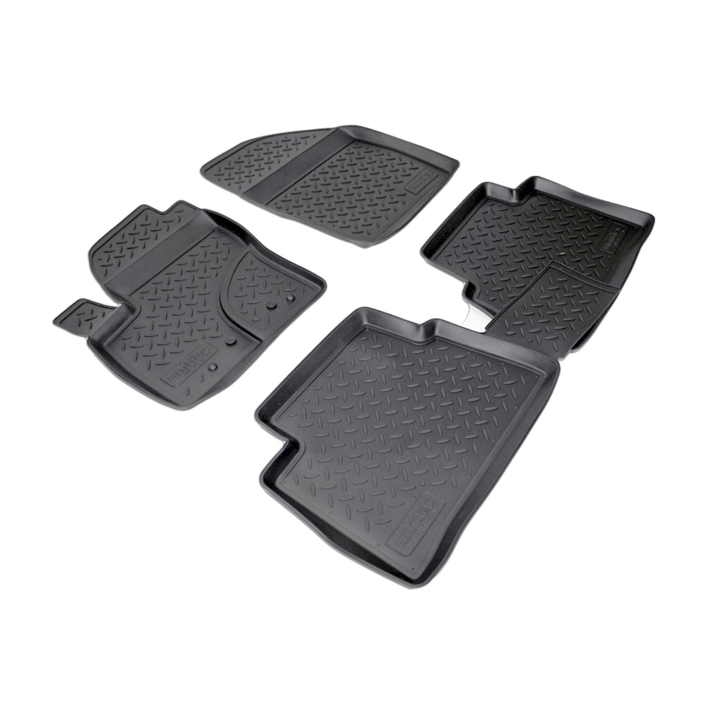 Covorase auto din cauciuc tip tavita NORM Premium, Ford Focus C-Max, 2003-2007